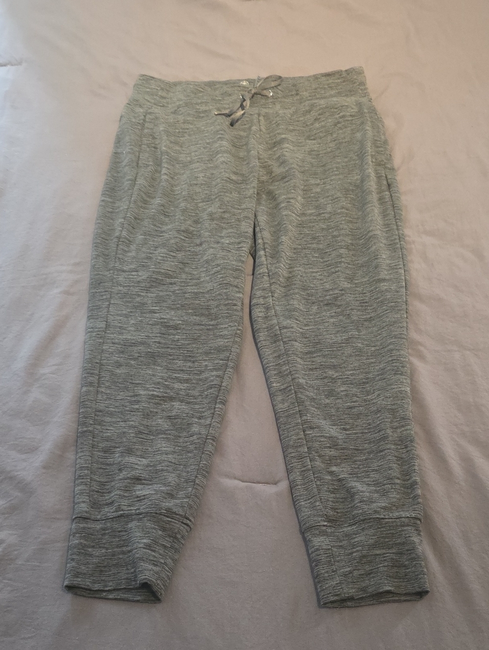 GAIAM Heather Gray Women's Jogger Track Pants